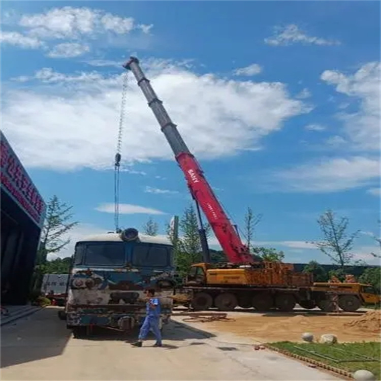 西沙吊车出租｜16吨汽车吊｜工地吊装/设备吊运｜灵活调度_专业团队